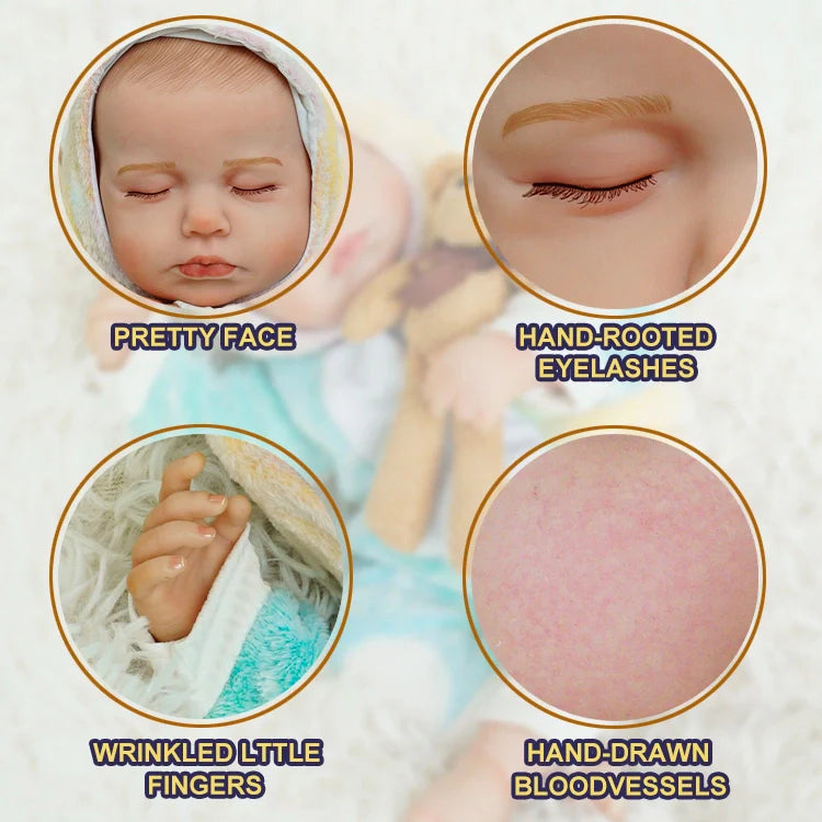 Hollis - Reborn Baby Doll - 20 inches