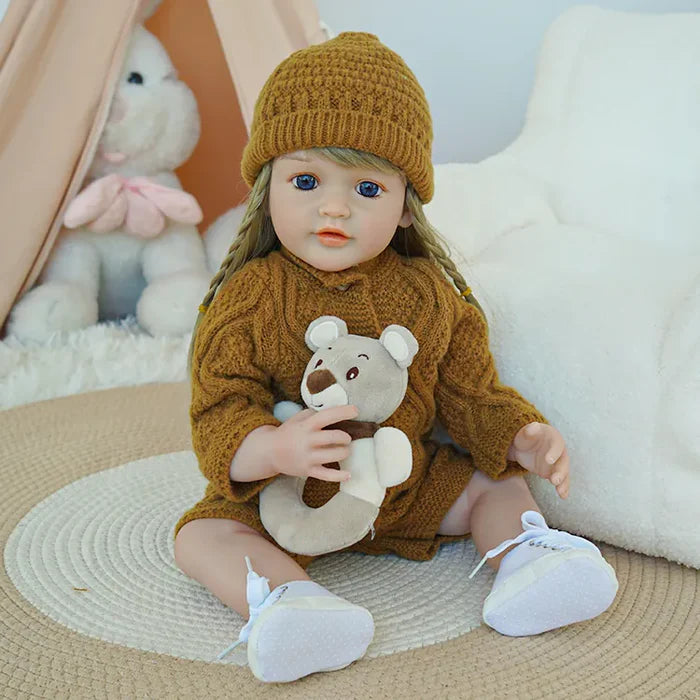 21.6-inch Interactive Multi-functional Baby Doll Girl