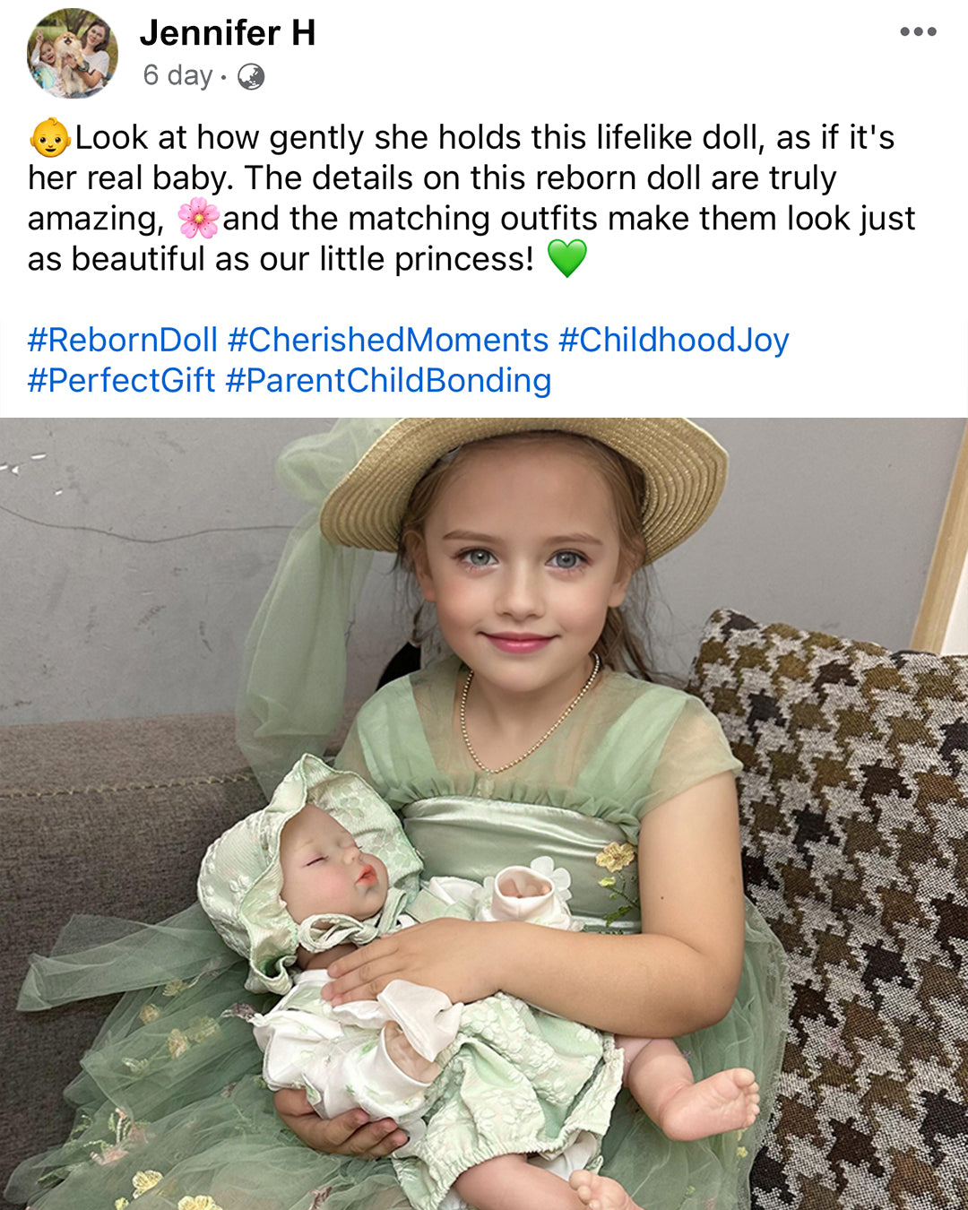 Mossheart - reborn baby doll